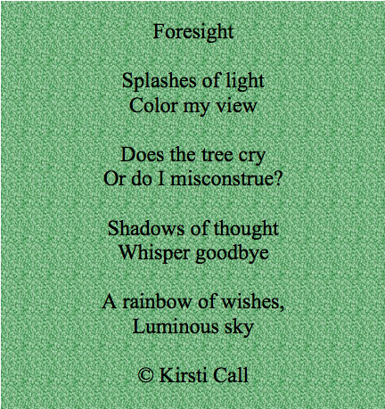 poem on color no border